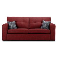 hamont 3 seater sofa red