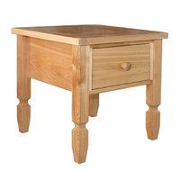 Hamilton Wooden Lamp Table With 1 Drawer