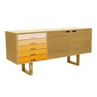 harmonia oak sideboard yellow