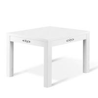 Hazel Dining Table Square In White High Gloss
