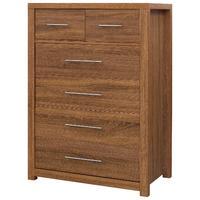 Havana Oak 2 Plus 4 Drawer Chest