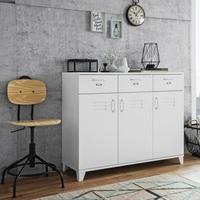 Hampstead Wooden Sideboard Rectangular In White