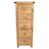 hammond 5 drawer narrow chest