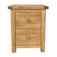 hammond 2 drawer wide bedside