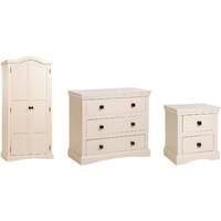 hamptons ivory satin bedroom set