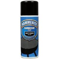 Hammerite 400ml BBQ Paint Aerosol - Matt Black