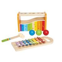 hape early melodies e0305 pound and tap bench