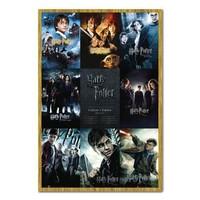 Harry Potter Collection Poster Oak Framed - 96.5 x 66 cms (Approx 38 x 26 inches)