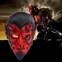 HARMERSTORE 1PC Classic Halloween Fancy Hellboy Halloween Mask