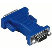 Hama DVI Adapter, DVI plug, analogue - 15-pin HDD socket (00045073)