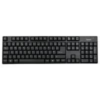 Hama RF2200 Wireless Keyboard with 8M range. Quiet, soft touch easy travel keys. Lightweight and portable set. Liquid drain design protects from unwan