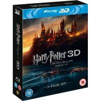 harry potter and the deathly hallows parts 1 and 2 blu ray 3d