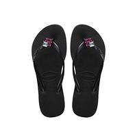 Havaianas Slim Epic - Black/Dark Grey (Synthetic) Womens Sandals 8 UK