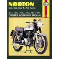 Haynes Manual 187 Norton 500/600/650/750 TWINS