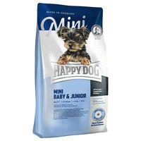 Happy Dog Supreme Mini Baby & Junior - Economy Pack: 3 x 4kg
