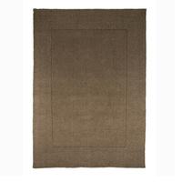 Hand Carved Taupe Wool Rug - Tuscany 160x230