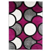 havana bubble purple modern rugs 70 cm x 140 cm 24 x 48