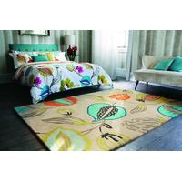 Harlequin Tembrok Turquoise Designer Rug 170cm x 240cm