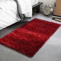 hakin shaggy bedside rug