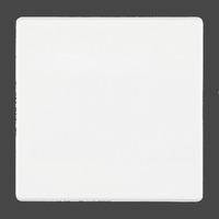 Hartland cfx colours 1 Gang Single Blank Plate Bright White - 7WCBPS