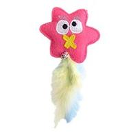 happy monster pinky cat nip toy pack of 6