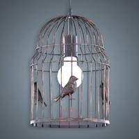 Hanging light Hansi in a birdcage look