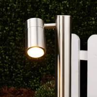 hakan stainless steel pillar lamp