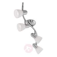 Harmonious ceiling light Dake, 4-bulb