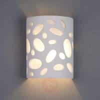 hanni wall light decorative plaster