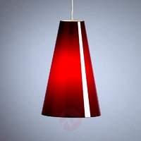 hanging light by schnepel red