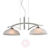 Hanging light Venezia made from brushed steel