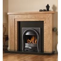 Hanley Wooden Fireplace Package With Annabelle Gas Fire