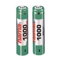 hama 2x aaa hr03 1000mah nimh accus