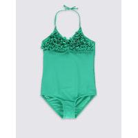 Halter Neck Swimsuit with Lycra Xtra Life (3-14 Years)
