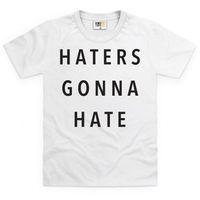 haters gonna hate kids t shirt