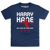 harry kane hes one of our own kids t shirt