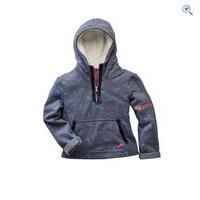 harry hall girls dewsbury junior hoody size 7 8 colour navy