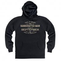 handcrafted man made in september hoodie