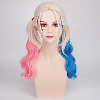 halloween wig movie womens long curly bunches anime cosplay wig adult  ...