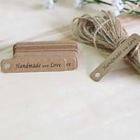 handmade wedding gift classic theme stickers labels tags 100 pieceset  ...
