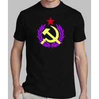 hammer and sickle red star tricolor