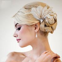 Hand Made Feather Hair Fascinator Headpieces Fascinators 007