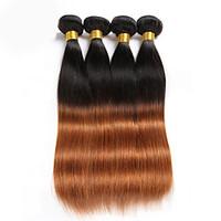 Halloween 3 Pieces 150g Straight Human Hair Weaves Brazilian Texture Human Hair Weaves Straight