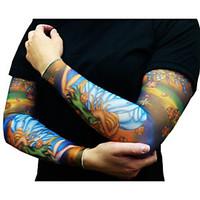 half tattoo sleeves for men 2016 new arrival cycling cuff arm warmers  ...