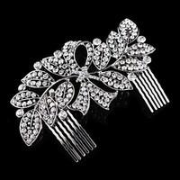 hairpin peral comb for women rhinestone crystals wedding hair accessor ...