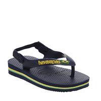 havaianas baby brazil navy blue