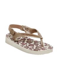 Havaianas Baby Brazil GOLD LEOPARD