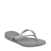 havaianas slim fashion kids pewter silver