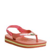 havaianas baby brazil coral