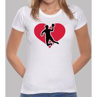 Handball player heart